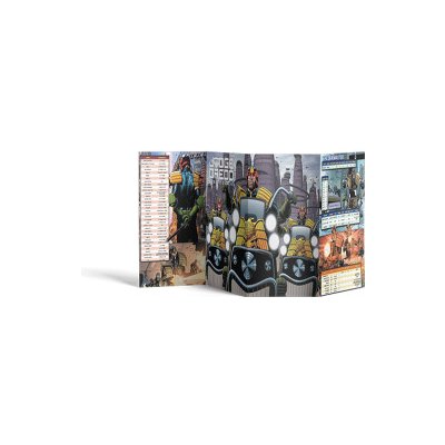 Modiphius Entertainment Judge Dredd RPG GM Screen – Zboží Živě