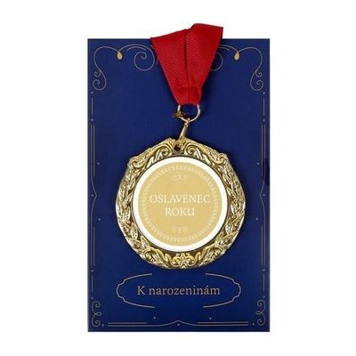 Přání s medailí - Oslavenec roku – Zboží Mobilmania