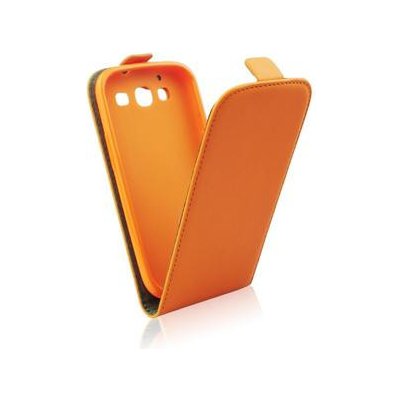 Pouzdro Forcell Slim Flip flexi Samsung Galaxy S6 G920 oranžové – Hledejceny.cz