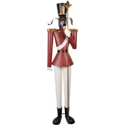 Veliká kovová socha pes Louskáček Nutcracker 50*41*189 cm Clayre & Eef – Hledejceny.cz