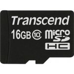 Transcend microSDHC 16 GB Class 10 TS16GUSDC10 – Hledejceny.cz