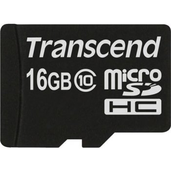 Transcend microSDHC 16 GB Class 10 TS16GUSDC10