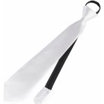 Kravata saténová bílá – Zboží Dáma