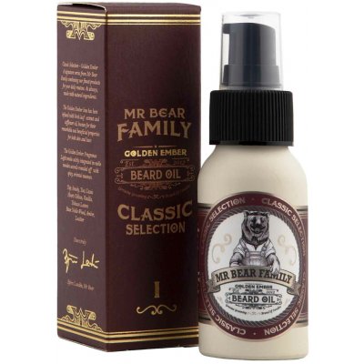 Mr. Bear Family Classic Selection Golden Ember olej na vousy 50 ml – Zboží Dáma