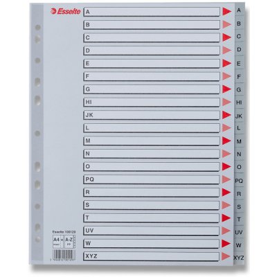 Esselte Maxi - polypropylenový rozlišovač - 20 listů – Zboží Dáma