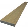 Příslušenství k plotu WPC dřevoplastové plotovky Dřevoplus Profi rovné 15x80x1200 - Oak
