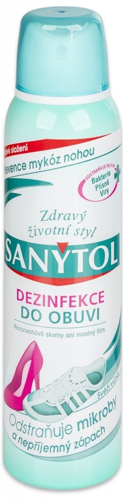 Sanytol dezinfekce do obuvi 150 ml od 84 Kč - Heureka.cz