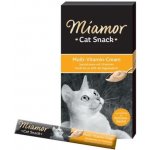 Miamor Cat Snack Cream multivitamín 6 x 15 g – Zbozi.Blesk.cz