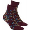 Dámské vzorované ponožky PERFECT WOMAN fialová