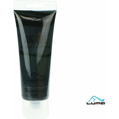 Luma Barvy akrylové 75 ml černá – Zboží Dáma