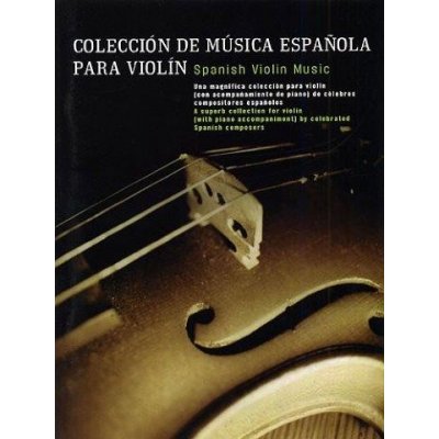 Spanish Violin Music noty na housle klavír – Zboží Mobilmania