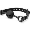 SM, BDSM, fetiš Bedroom Fantasies Breathable Ball Gag roubík do pusy s otvory