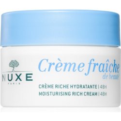Nuxe Creme Fraîche de Beauté zklidňující a hydratační krém pro suchou až velmi suchou pleť 24hr Soothing and Moisturizing Rich Cream 50 ml