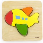 Viga puzzle s úchyty Farma Multicolor – Zbozi.Blesk.cz