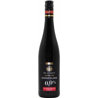 Dr. Zenzen Dornfelder 0% 0,75 l (holá láhev) – Zboží Dáma
