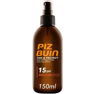 Piz Buin Tan+Protect SPF15 Oil sprej 150 ml – Zbozi.Blesk.cz
