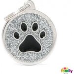 My Family Známka Shine kolečko s tlapkou velké – Zboží Dáma