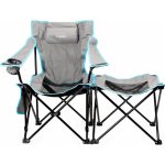 Platinet PL0634 Skládací kempingový stůl + židle šedá/modrá – Hledejceny.cz