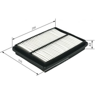 Vzduchový filtr BOSCH 1 457 433 037 – Hledejceny.cz