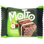 My Motto Hazelnut & Cocoa oplatka s krémovou náplní s lískooříškovou příchutí 34 g – Zboží Dáma