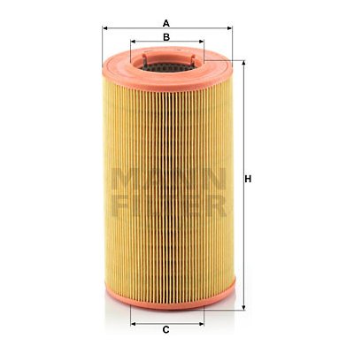 Vzduchový filtr MAHLE LX 803 – Hledejceny.cz