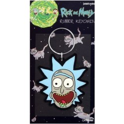 Přívěsek na klíče Rick and Morty Rick Crazy Smile