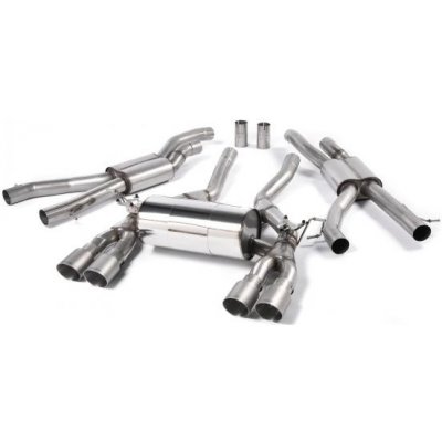 Milltek Sport Catback výfuk BMW F82 4-Series M4 Coupe (14-) - závodní - koncovky leštěné – Hledejceny.cz