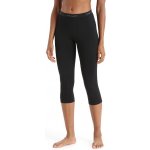 3/4 Icebreaker Merino 200 Oasis dámské černá – Zboží Dáma