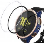 VSECHNONAMOBIL DIAMOND Plastový kryt s ochranným sklom Samsung Galaxy Watch Active 2 40mm tmavomodrý 43050 – Zboží Živě