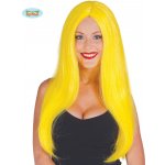 Fiestas Guirca Fiestas Španělsko Paruka dlouhá žlutá – Zboží Dáma