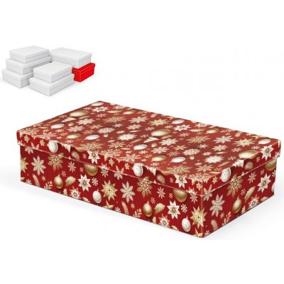 Krabice dárková vánoční A-V012-G 36x22x9cm – Zboží Živě