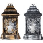 Hřbitovní lucerna 26 cm vklad 80g 32h. mix – Sleviste.cz