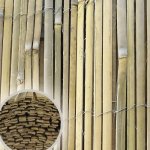 PILECKÝ Stínící štípaný bambus BAMBOOPIL 1,5 x 5 m