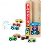 Melissa & Doug Dřevěná záchranářská garáž se zámky – Hledejceny.cz