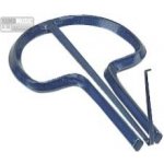 Brumle Orginal Schwarz č.12 75mm červeně pokovená – Zboží Dáma