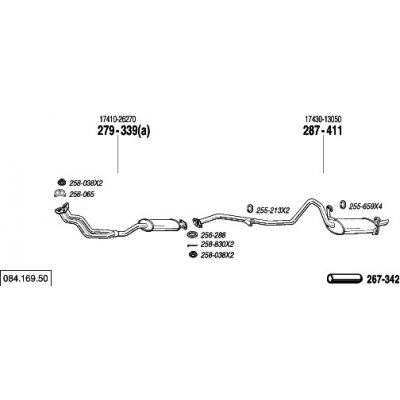 Bosal BS 279-339 – Hledejceny.cz