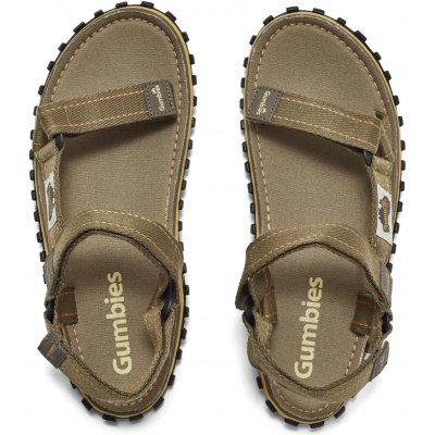 Gumbies sandály Gumbies Tracker Khaki – Sleviste.cz