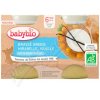 Dětský dezert a pudink BABYBIO Svačinka z ovč.ml.s mirab.a vanilk.2 x 130g