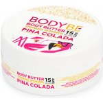 Bodybe opalovací máslo SPF15 s arganovým a kokosovým olejem s třpytivým efektem Piña Colada 200 g – Sleviste.cz