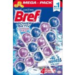 Bref WC Power Aktiv Lavender WC kuličky 3 x 50 g – Hledejceny.cz