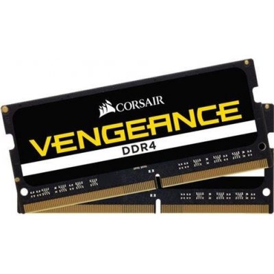 Corsair DDR4 32GB 2x16GB Vengeance SODIMM 2400MHz CL16 cerná CMSX32GX4M2A2400C16 – Zboží Mobilmania