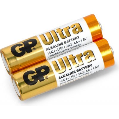 GP Ultra Alkaline AA 2ks 1014202000 – Zbozi.Blesk.cz