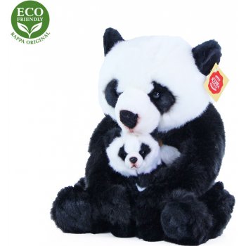 panda s mládětem 27 cm