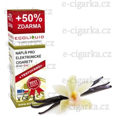 Ecoliquid VANILKA 10 ml 6 mg – Hledejceny.cz