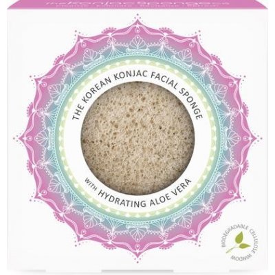 The Konjac Sponge Company Konjaková houba Mandala s Aloe Vera – Zboží Mobilmania