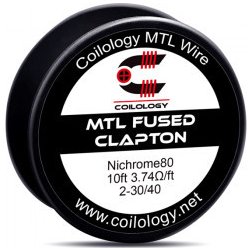 Coilology Odporový drát MTL Series - Fused Clapton Ni80 3m