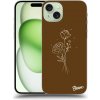 Pouzdro a kryt na mobilní telefon Apple Pouzdro Picasee ULTIMATE CASE MagSafe Apple iPhone 15 Plus - Brown flowers