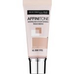 Maybelline Sjednocující make-up s HD pigmenty Affinitone Hydrating Tone-One-Tone Foundation 02 Light Porcelain 30 ml – Sleviste.cz
