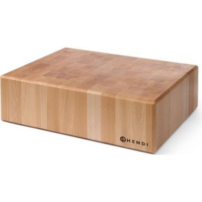 HENDI Špalek řeznický dřevěný bez základny, HENDI, 500x400x150mm – Sleviste.cz