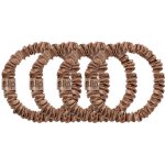 SLIP Skinny Scrunchies Light Brown – Zboží Dáma
